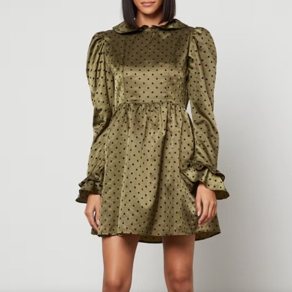 batsheva green dress | Dresses | Batsheva Mini roberto cavalli kaftan dress